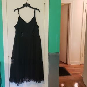 Black lace dress from Torrid